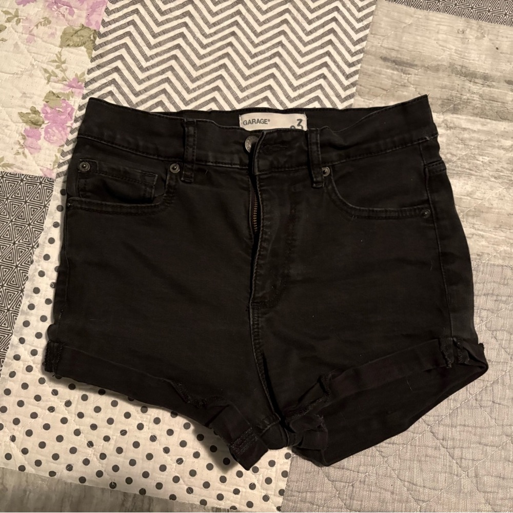 Garage Women's Dark Denim Jean Shorts